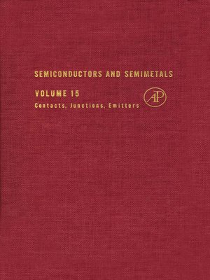 cover image of Semiconductors and Semimetals